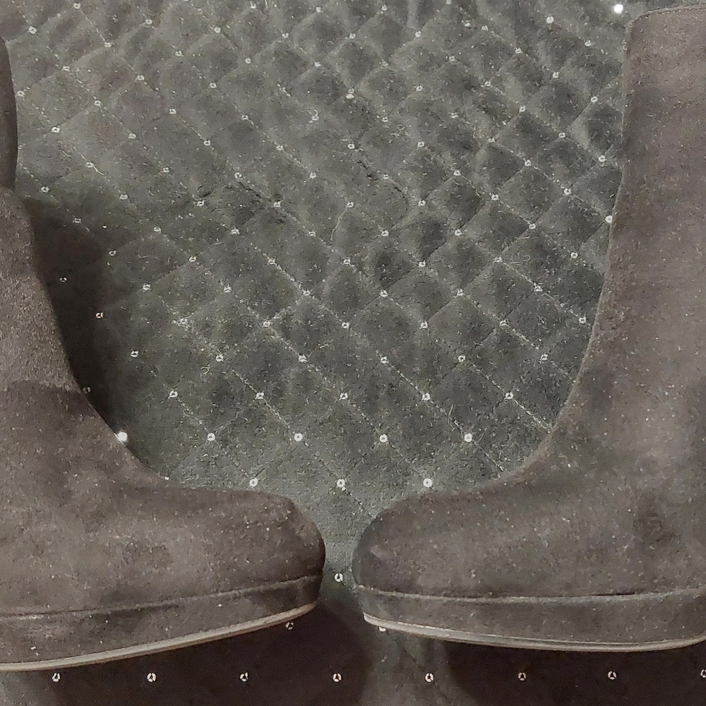 Suede Booties - Picture 2 of 6